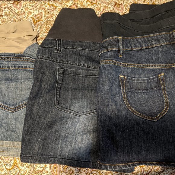Maternity shorts and capris set - Picture 1 of 7